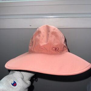 Outdoor Research Gray and Pink Sun Hat